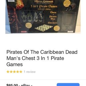 Pirates of the Caribbean 3 in 1 game